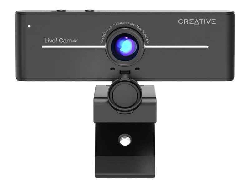 Creative LIVE! CAM SYNC 4K 本体 Creative Live! Cam Sync 4K - 4K UHD Webcam with Backlight