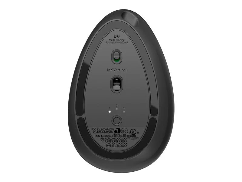 Logitech MX Vertical Mouse - USB, Bluetooth | 78010792 | Lenovo US