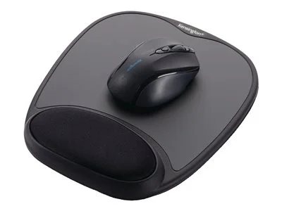 Kensington Comfort Gel Mouse Pad with Wrist Rest - Black