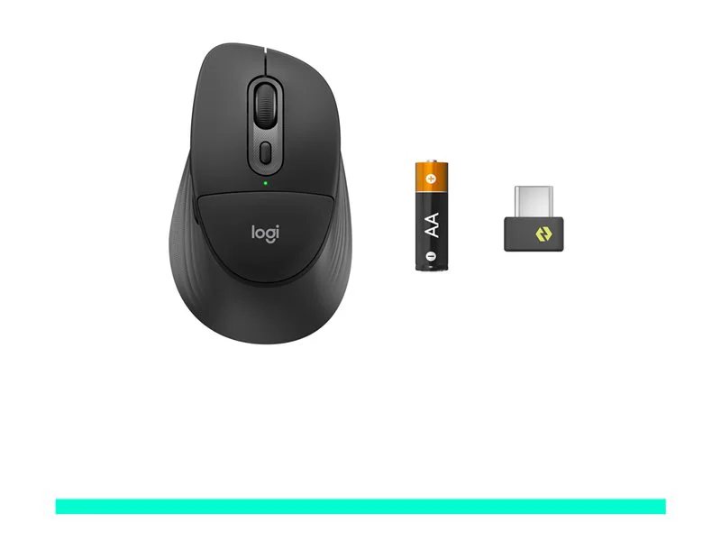 Logitech M850 L Signature Comfort Plus Wireless Mouse for Business