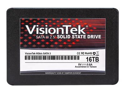 VisionTek Class QLC 7mm 2.5" SSD, 16TB