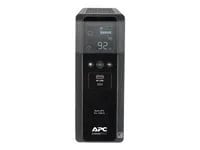 APC Back-UPS Pro 1000S, 1000VA, 120V, Sinewave, AVR, LCD, 2 USB charging ports, 10 NEMA outlets (4 surge)