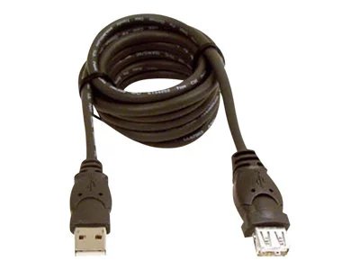 Photos - Cable (video, audio, USB) Belkin 6ft USB A/A 2.0 Extension Cable, M/F, 480Mps - USB extension cable 