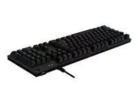 Logitech G513 CARBON LIGHTSYNC RGB Mechanical Gaming Keyboard with GX Red switches (Linear)- Refreshed Version