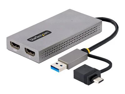 

StarTech USB-A to Dual HDMI Adapter