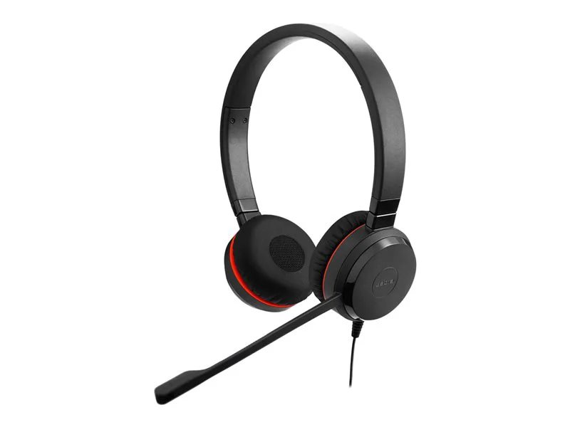 ショドウフォン Jabra Evolve 20 SE Stereo UC USB-C Headset with Mic - Black