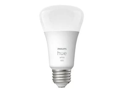 Photos - Light Bulb Philips Hue White A19 LED Smart Bulb  - White 78227069 (4 bulbs)