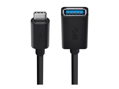 Photos - Other for Computer Belkin 3.0 USB-C to USB-A Adapter - USB-C adapter - 24 pin USB-C to USB Ty 