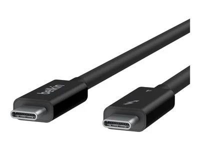 Belkin Connect Active Thunderbolt 4 Cable, 6.6 ft - Black