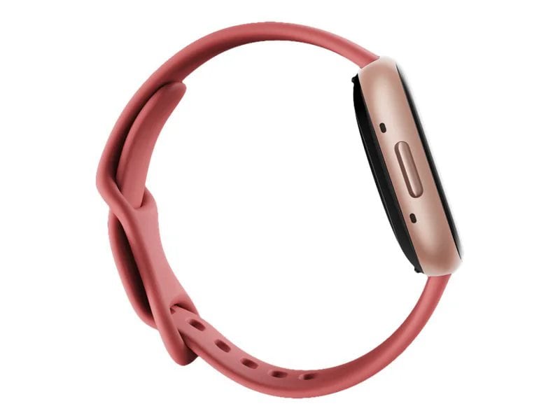  Fitbit Versa 4 Fitness Smartwatch with Daily Readiness, GPS,  24/7 Heart Rate, 40+ Exercise Modes, Sleep Tracking and more, Pink  Sand/Copper Rose, One Size (S & L Bands Included) : Everything Else
