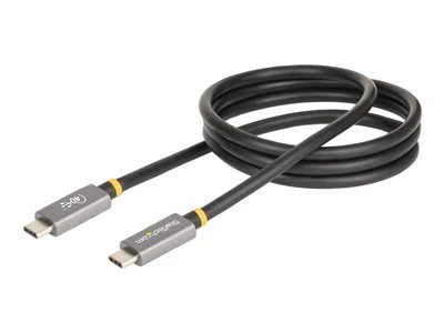 

StarTech USB4 to USB-C USB-IF Certified Cable, 1m/3.3 ft - Black