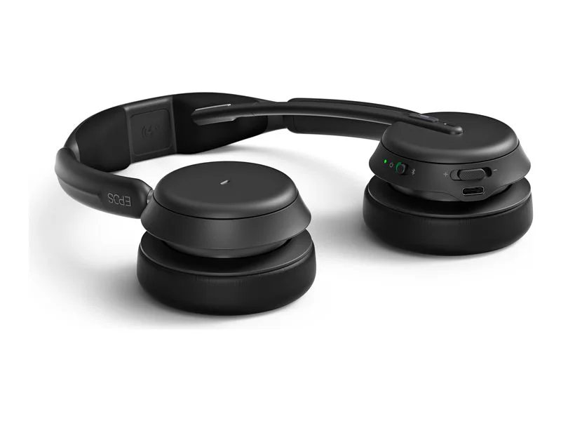 ヘッドホン EPOS IMPACT 1060T EPOS IMPACT 1060T Stereo Wireless Headset - Black | 78461564