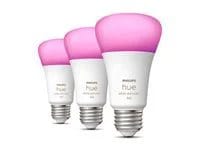 Philips Hue White & Color Ambiance A19 Bluetooth LED Smart Bulbs