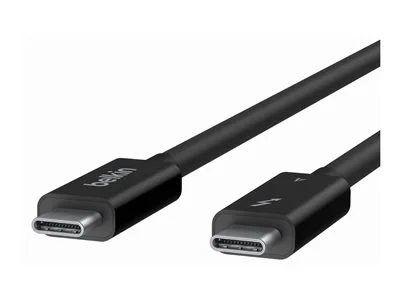 Belkin Connect Passive Thunderbolt 4 Cable, 3.3 ft - Black
