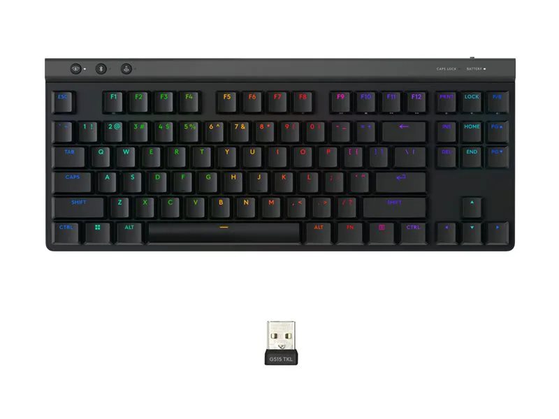 Logitech G G515 LIGHTSPEED TKL Wireless RGB Mechanical Gaming