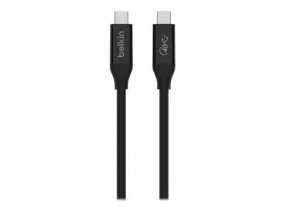 Belkin USB4 USB-C to USB-C Cable, 2.6 ft - Black