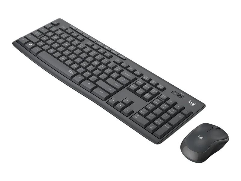 Logitech MK295 Silent Wireless Keyboard and Mouse Combo - Graphite
