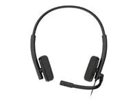 Creative HS-220 USB Headset with Noise-Cancelling and Inline Remote - Black