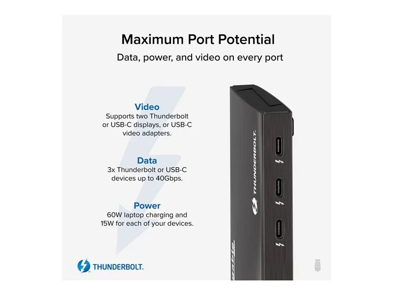 Plugable Thunderbolt 4 Hub - Thumbnail 4
