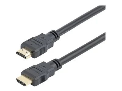 Photos - Cable (video, audio, USB) Startech.com StarTech 4K High Speed HDMI Cable with Ethernet, 6.6ft - Black 78338270 