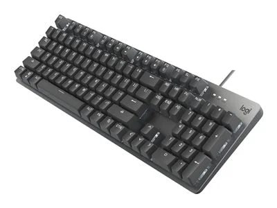 

Logitech K845ch Mechanical Illuminated Corded Aluminum Keyboard Cherry MX Switches - Red (Linear) - keyboard