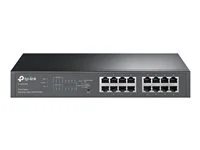 TP-Link TL-SG1016PE - switch - 16 ports - smart - rack-mountable