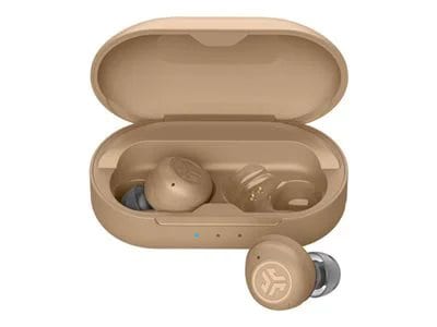 JLab 2-in-1 Hear OTC Hearing Aid and Earbuds - Beige
