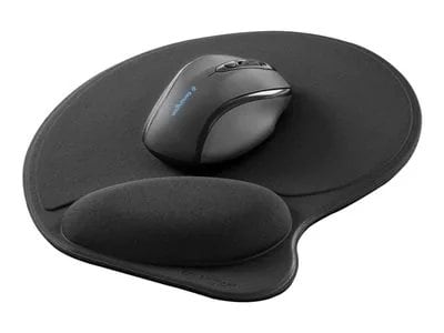 Image of Kensington Wrist Pillow Mouse Wrist Rest & Mouse Pad - Black