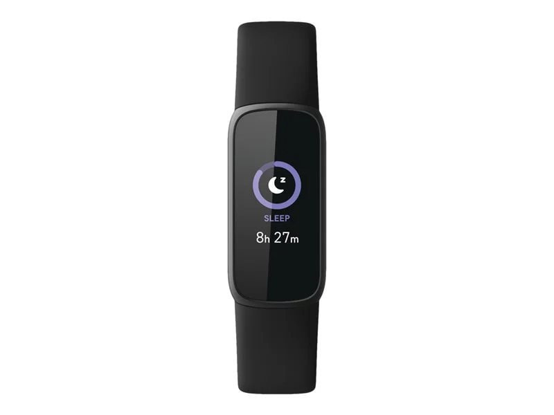  Fitbit Luxe - Rastreador de fitness y bienestar con control del  estrés, seguimiento del sueño y frecuencia cardíaca 24/7, bandas de talla  única S L incluidas, acero inoxidable blanco lunar/dorado 