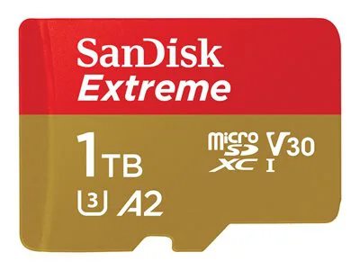 Photos - Memory Card SanDisk 1TB Extreme UHS-I microSDXC  with SD Adapter 78611457 