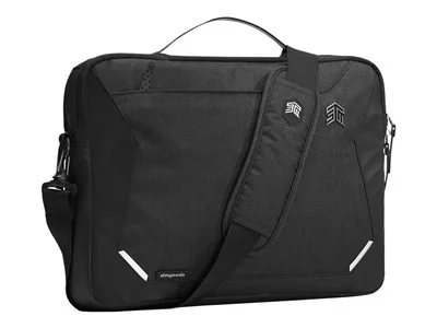 Photos - Laptop Bag STM Myth Fleece-Lined Brief with Removable Strap for 15" Laptops - Black 7 