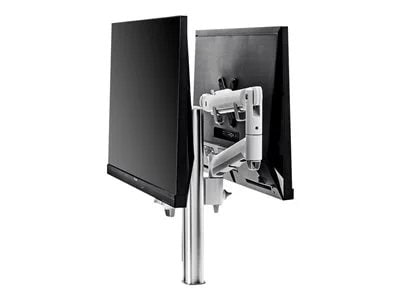 Atdec AWMS-2-D40-F-S - mounting kit - adjustable dual arms - for 2 monitors - silver - image 8
