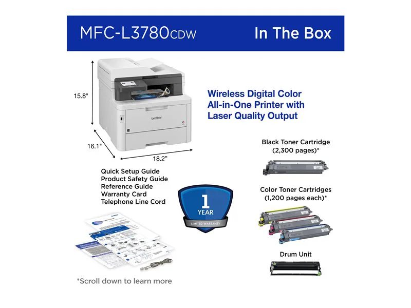 All-in-One Color Printer For Small Businesses | Copy and Fax
