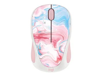 

Logitech Design Collection Wireless Mouse - Cotton Candy