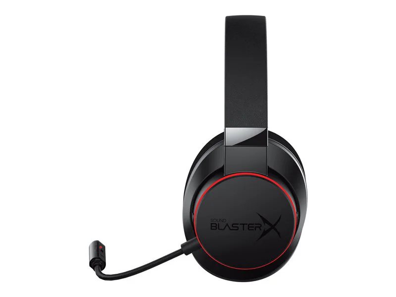Creative Labs Sound BlasterX H6 Wired Gaming Headset - Black