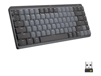 

Logitech MX Mechanical Mini Minimalist Wireless Illuminated Keyboard (Tactile Quiet) (Graphite) - Retail Box