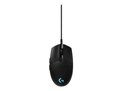 Image of Logitech G Pro (Hero) Wired Optical Gaming Mouse with LIGHTSYNC RGB Lighting - Black