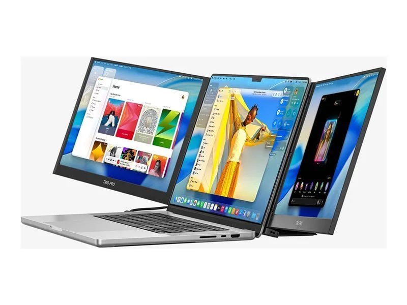 Mobile Pixels The Trio 3.0 Pro 1400p QHD Triple Laptop Screen
