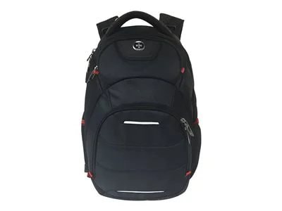 Swissdigital Neptune Massaging Backpack for up to 15.6" Laptops - Black