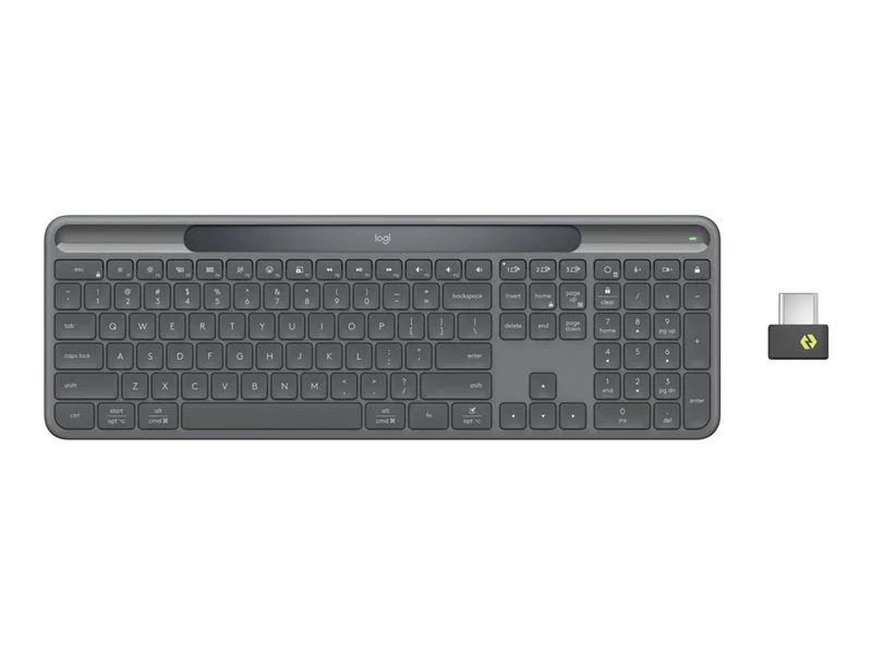 Logitech K980 Signature Slim Solar+ Wireless Keyboard for Business