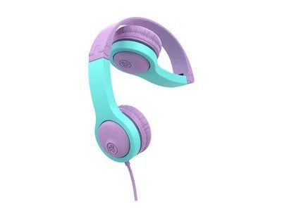 JLab JBuddies Gen 2 Folding Kids Headphones - Pink/Teal