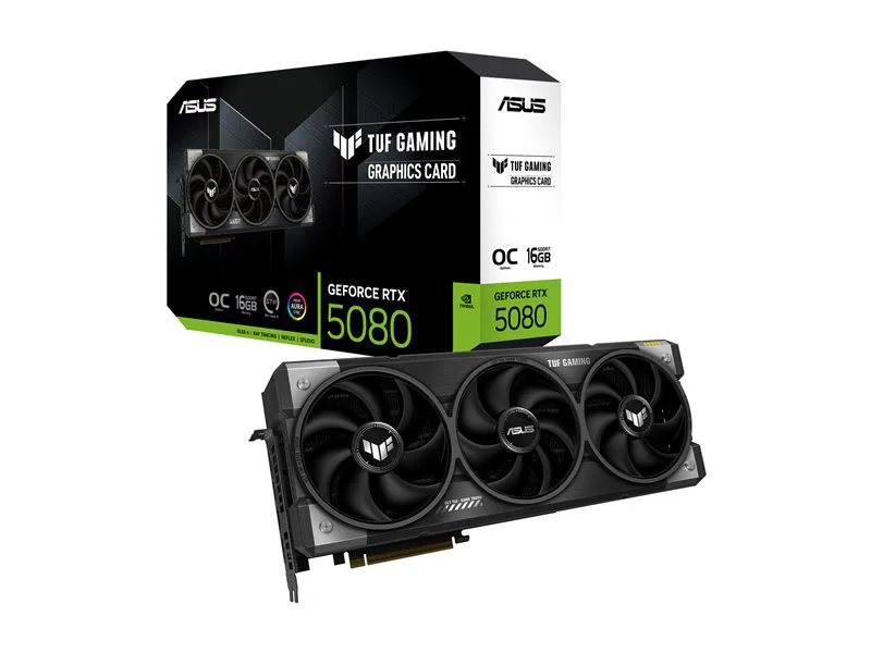 ASUS TUF Gaming GeForce RTX™ 5080 16GB GDDR7 OC Edition Graphics