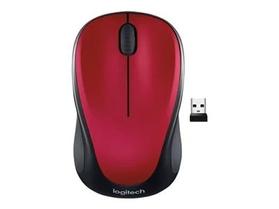 

Logitech M317 Mouse - Red