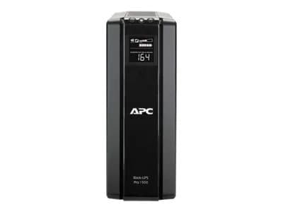

APC Back-UPS Pro, 1500VA/865W, Tower, 120V, 10x NEMA 5-15R outlets, AVR, LCD, User Replaceable Battery