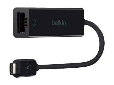 Photos - Network Card Belkin USB-C to Gigabit Ethernet Adapter - network adapter - USB-C - Gigabit Ethernet x 1 78011843 