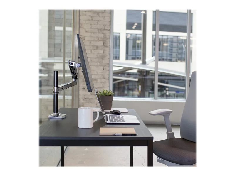ergotron LX Desk Monitor Arm シルバー Ergotron LX Monitor Arm – Standing Desk Nation