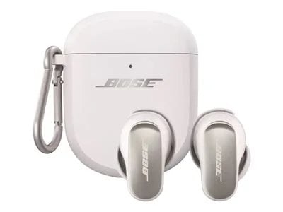 

Bose Wireless Charging Case Cover for QuietComfort Ultra Earbuds and QuietComfort Earbuds II - White Smoke