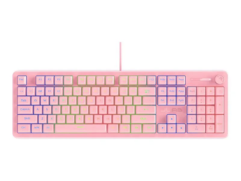 JLab Nightfall Wired Gaming Keyboard - Pink | 78818762 | Lenovo US
