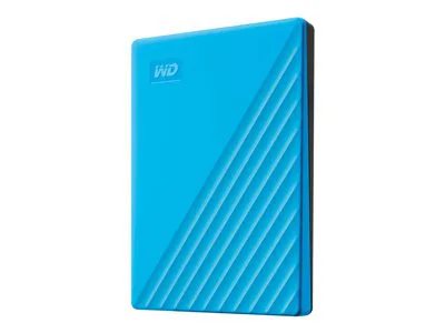 WD My Passport 2TB External Hard Drive - Blue
