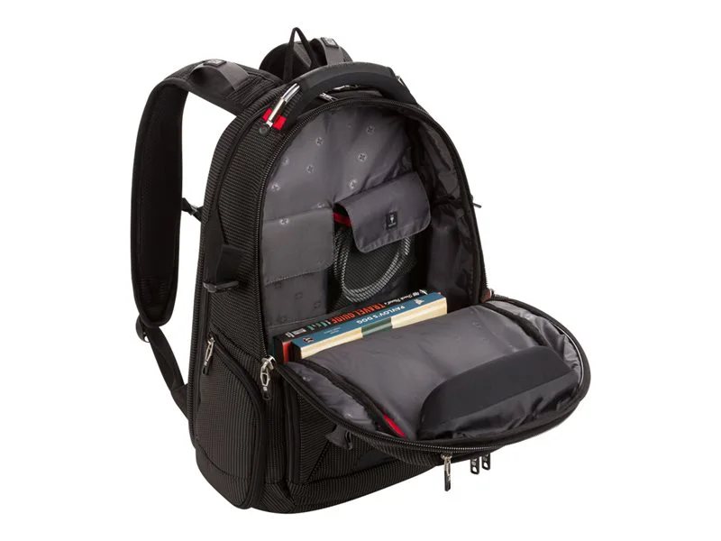 best tsa friendly laptop backpack swissgear scansmart SA6752.Black for Work Pack all of your gear and then some in this extra SWISSGEAR Mini 1900 ScanSmart Laptop